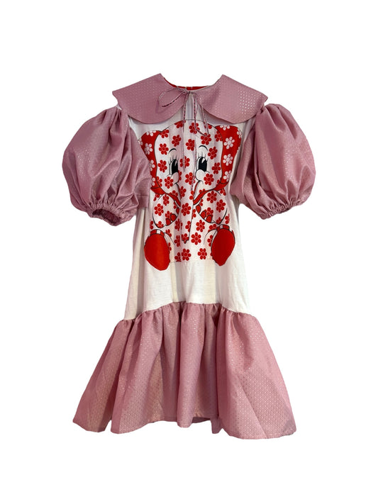The sleep dress 2.0 in pink elephant