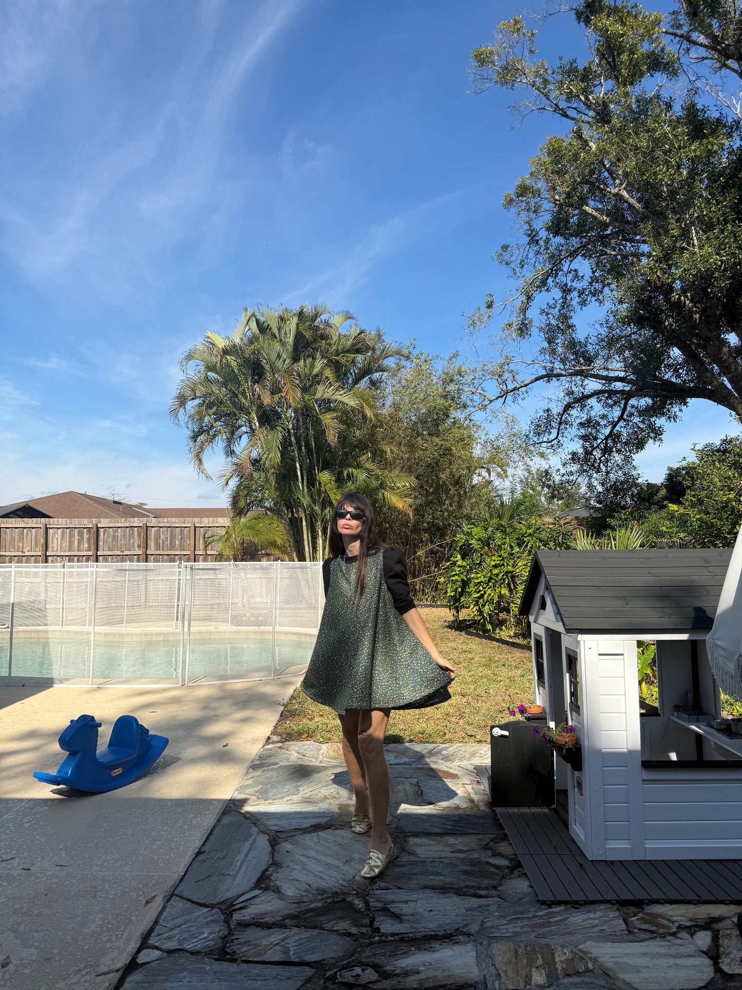 The Penelope dress in ditzy