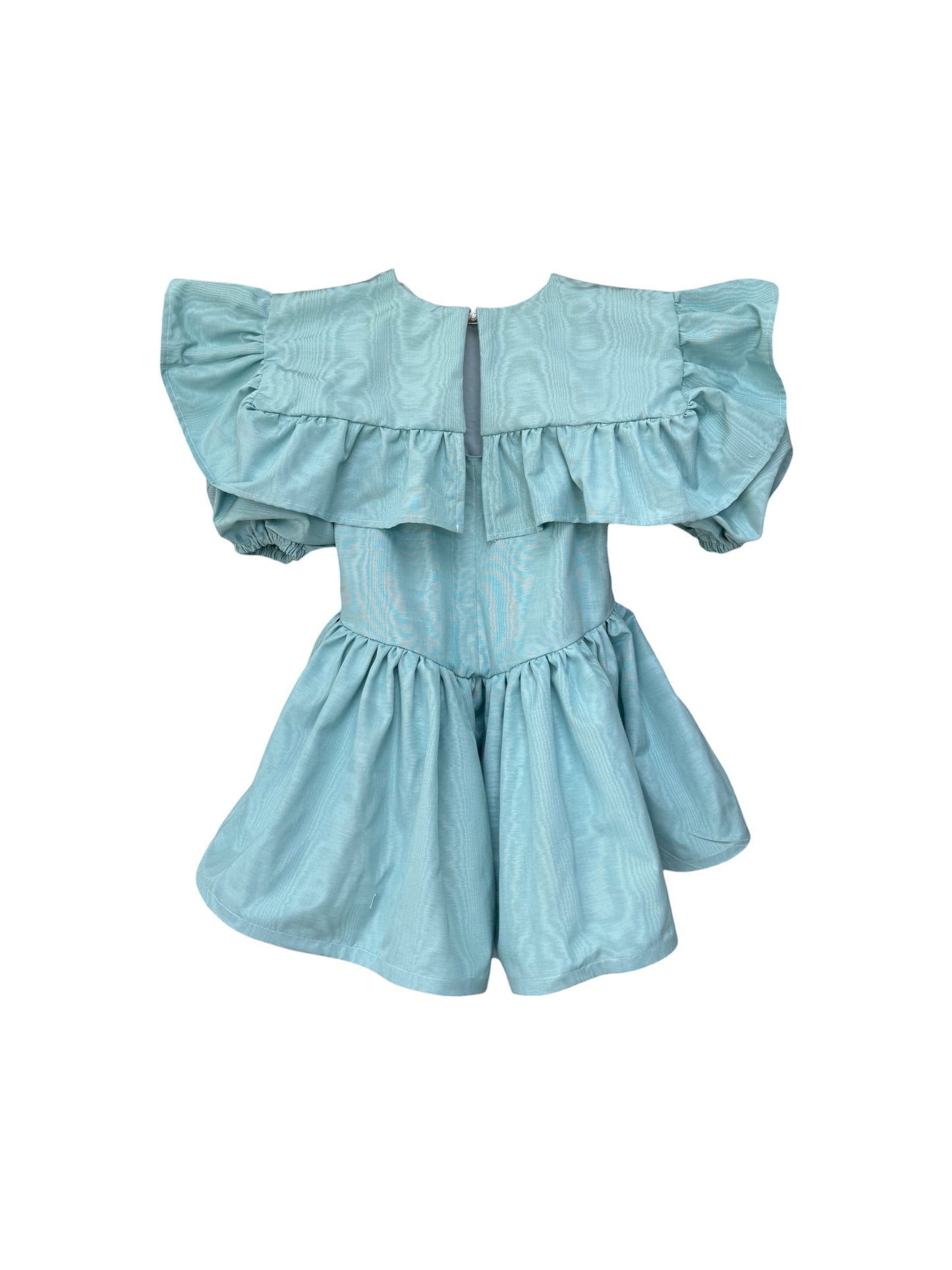 The Maetta dress in little girl blue