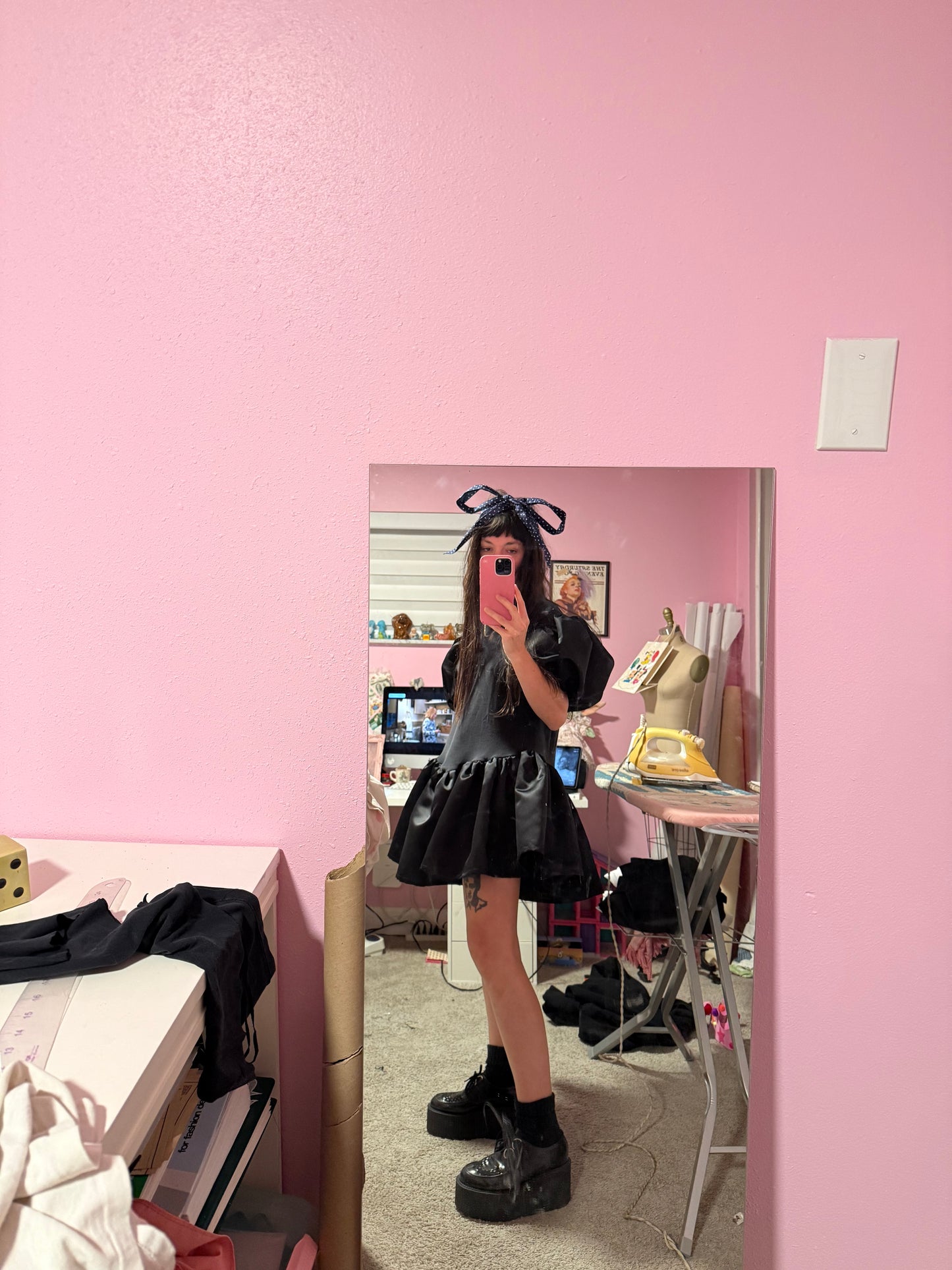 The sleep shirt dress 3.0 in onyx