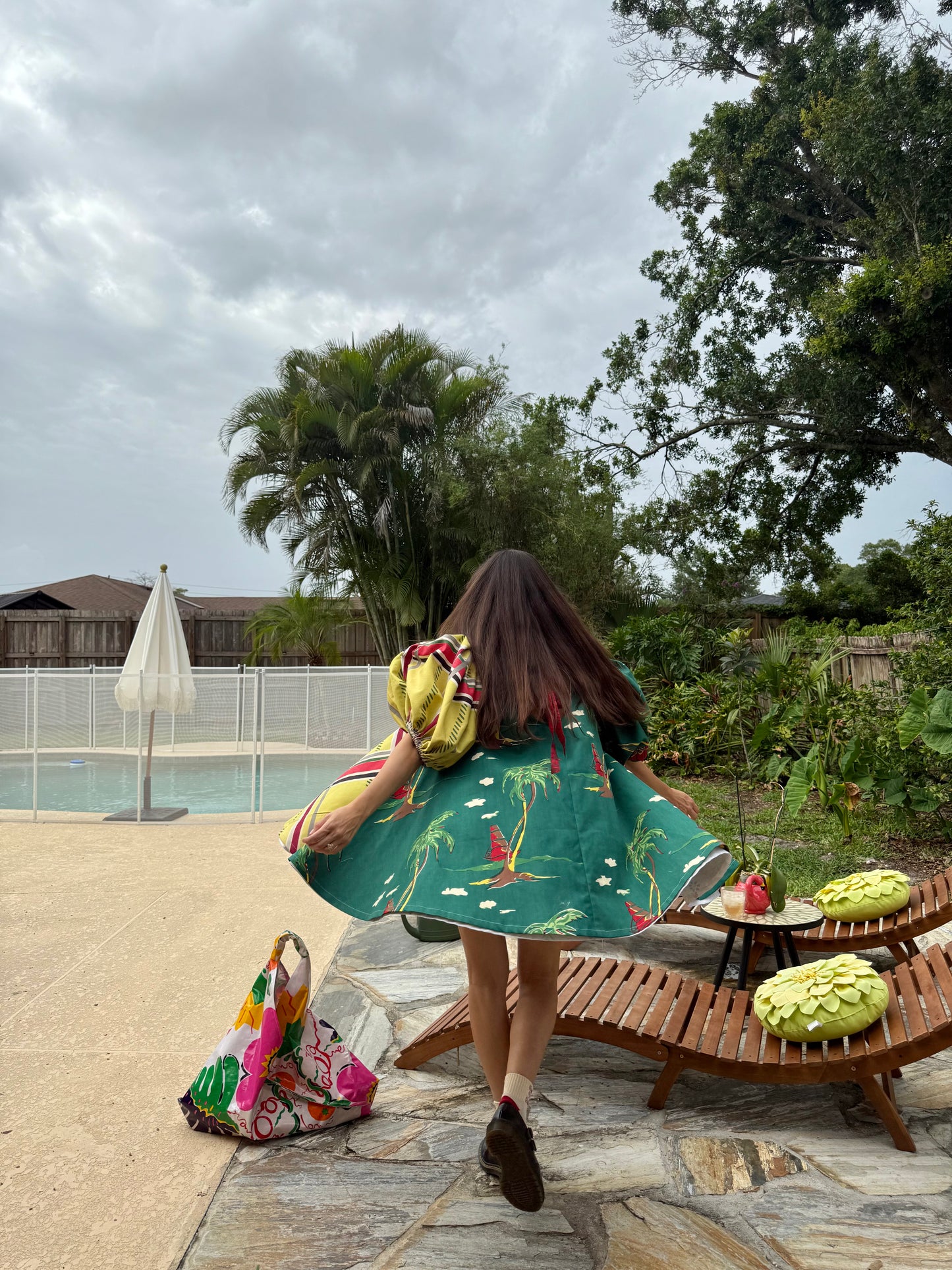 The Sophia dress in mcm