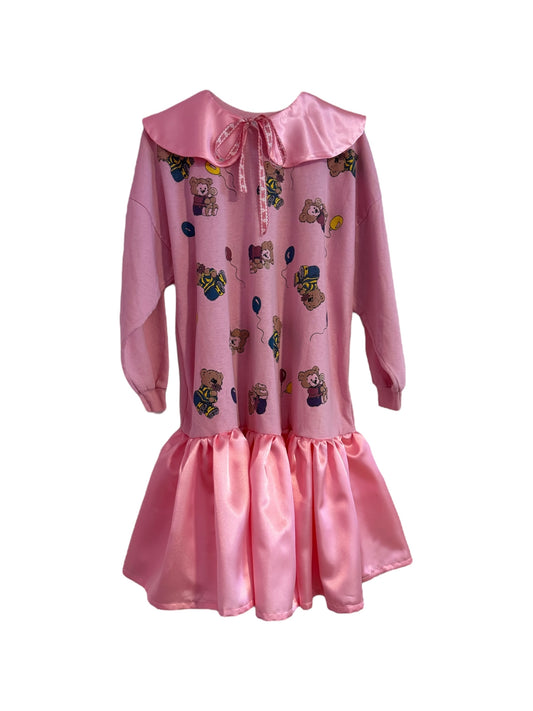 The sweatshirt dress in pepto