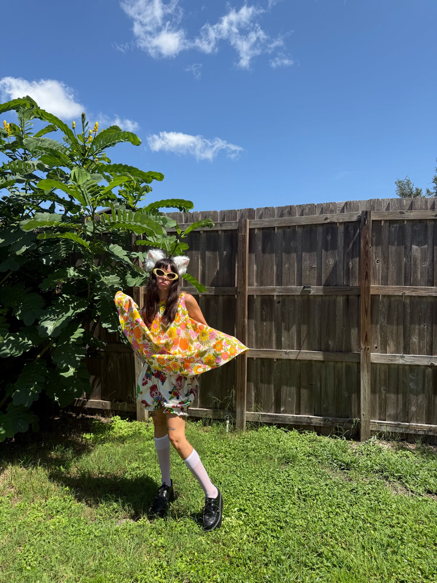 The Penelope bloomer set in playtime