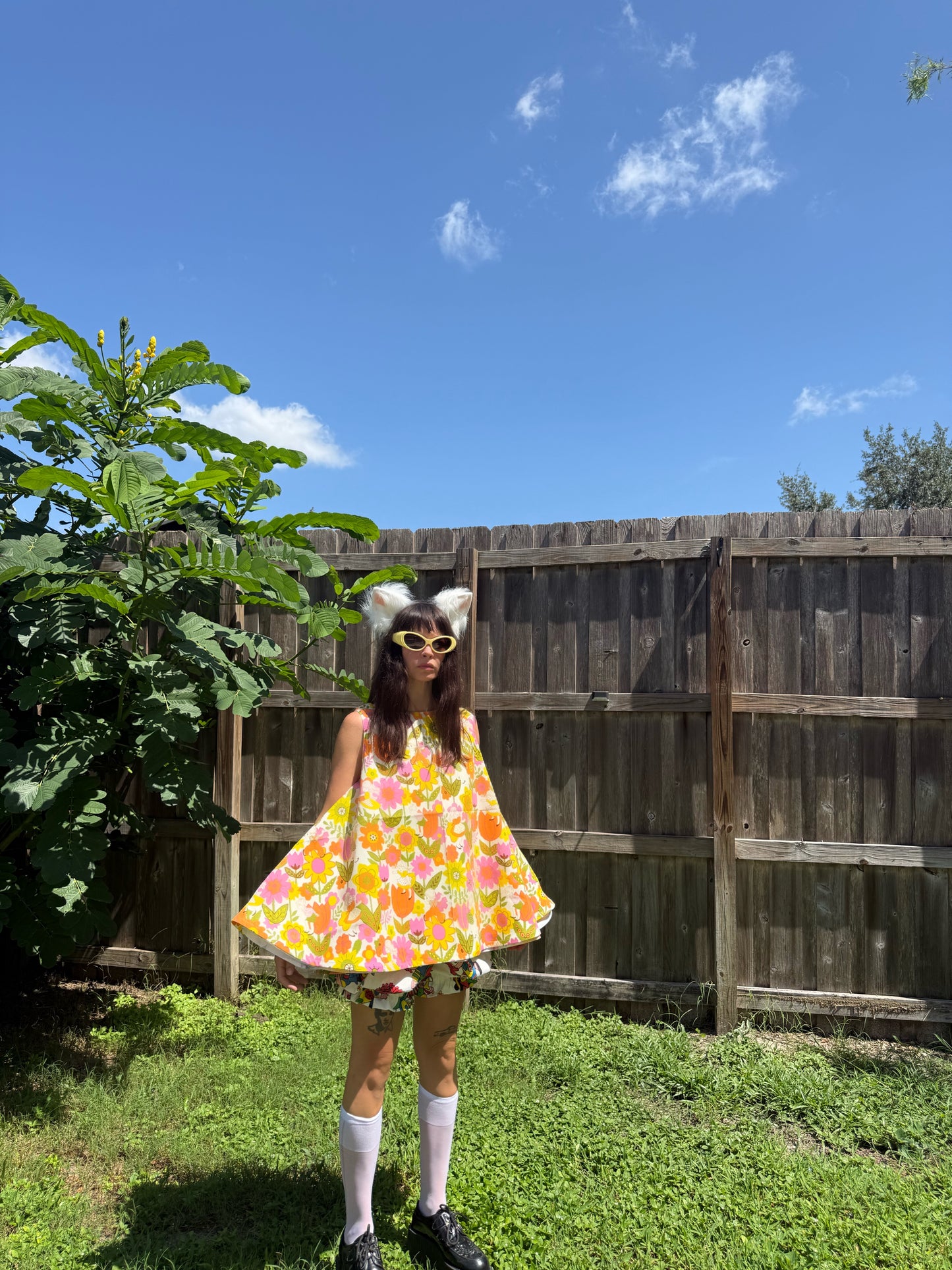 The Penelope bloomer set in playtime
