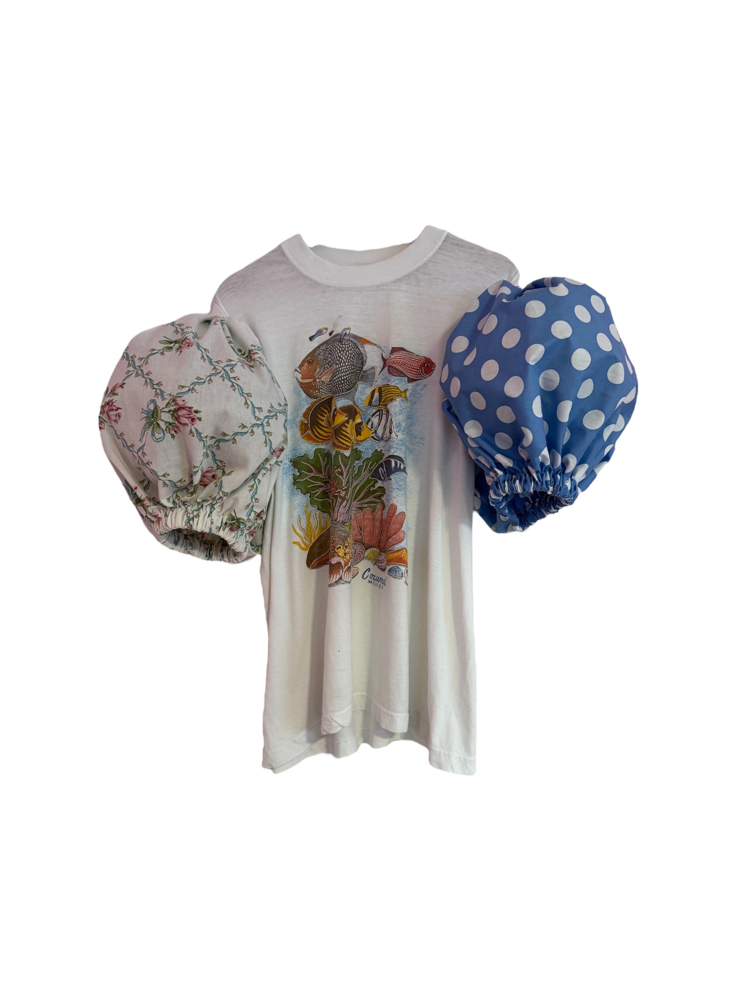 The puff tshirt in fishies