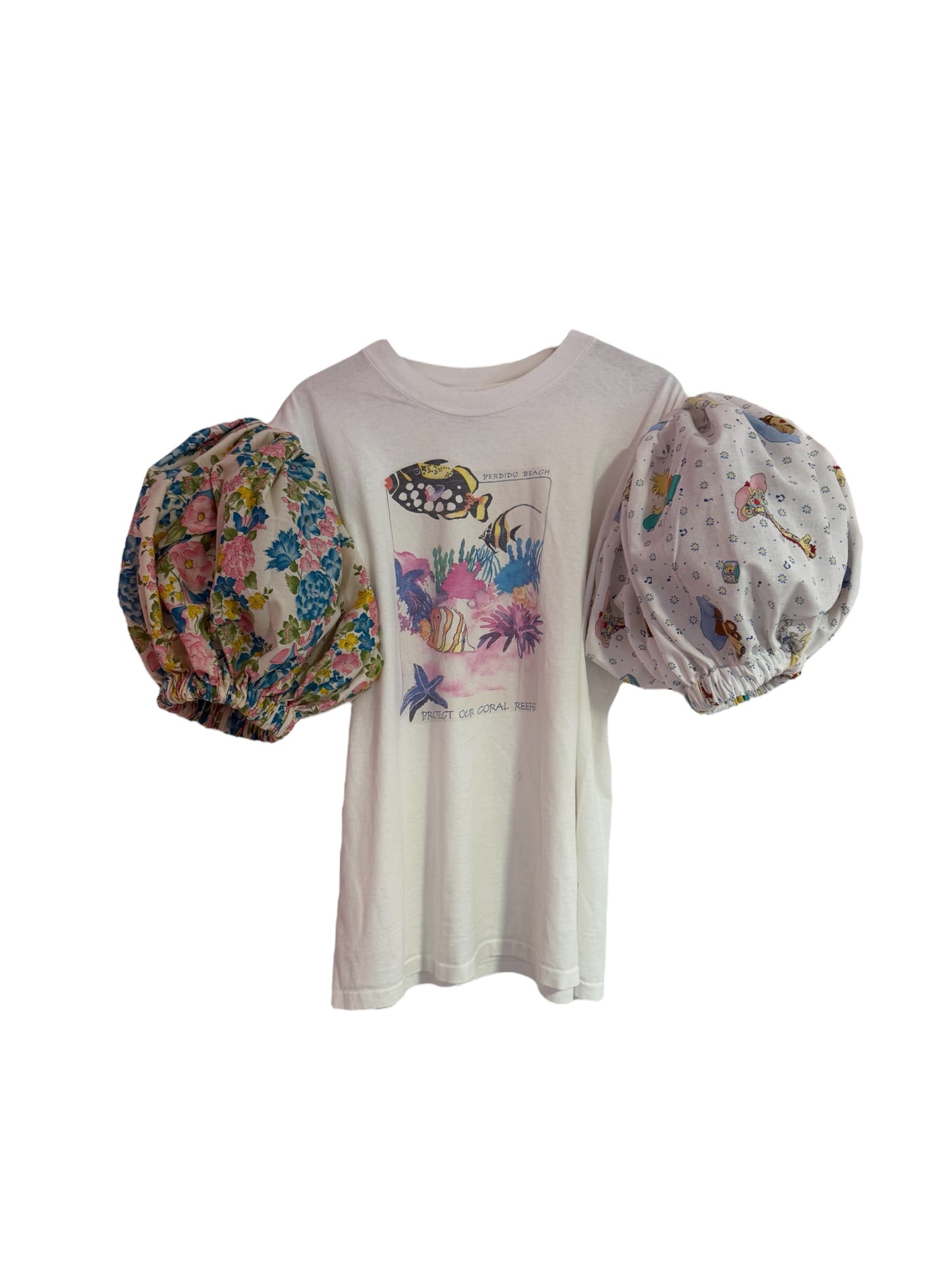 The puff tshirt in coral reef