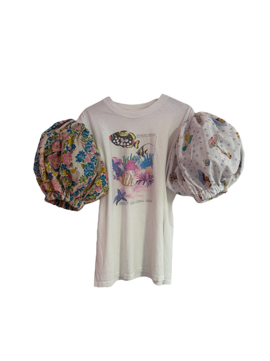 The puff tshirt in coral reef