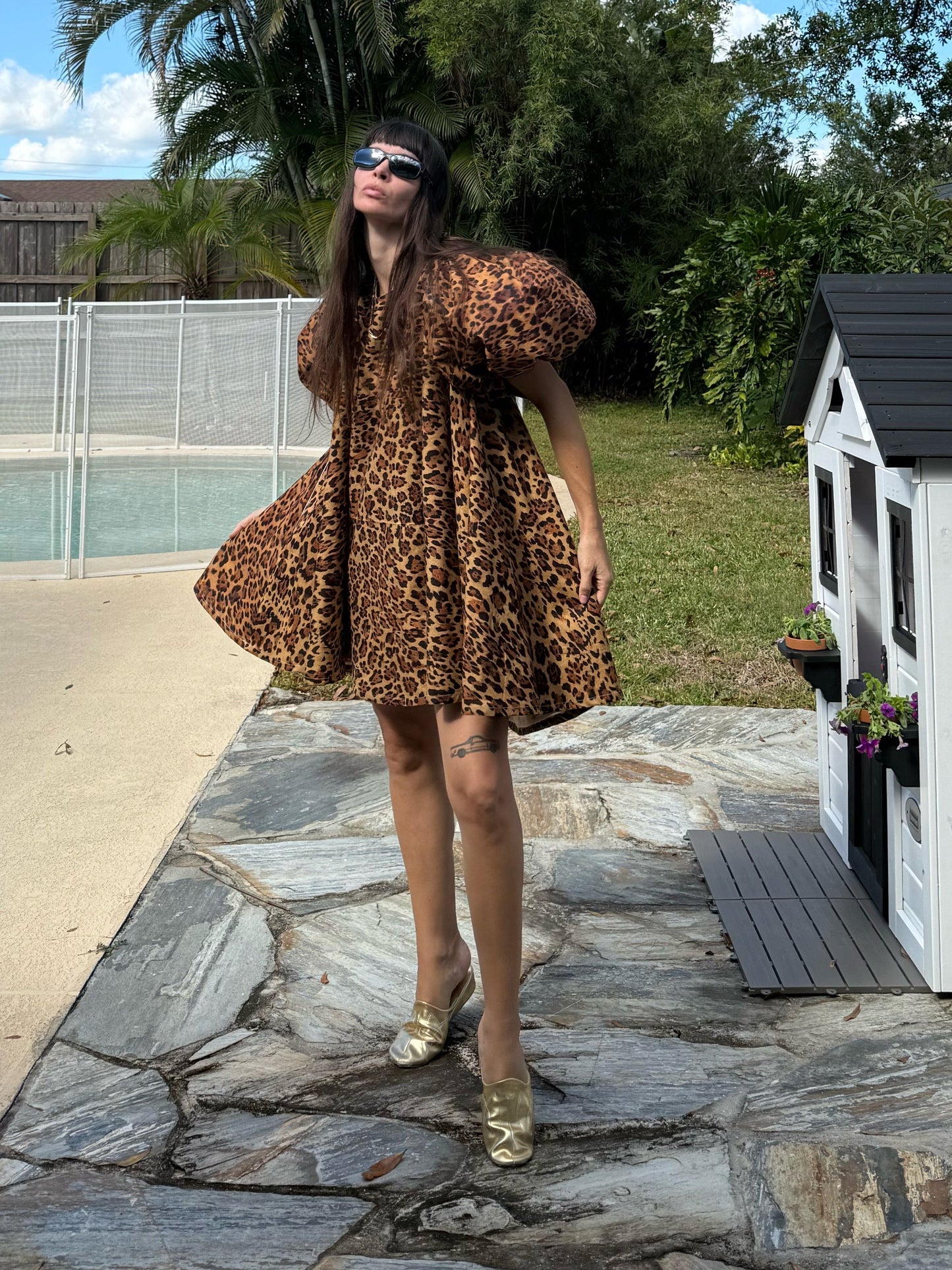 The Sophia dress in housewife