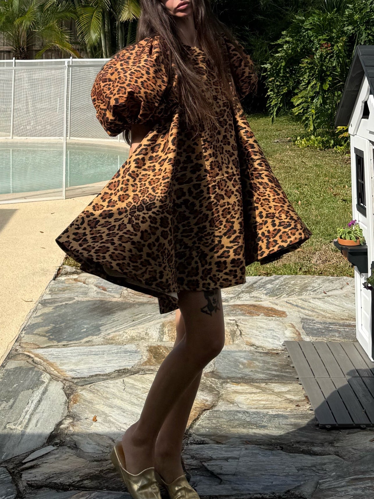 The Sophia dress in housewife