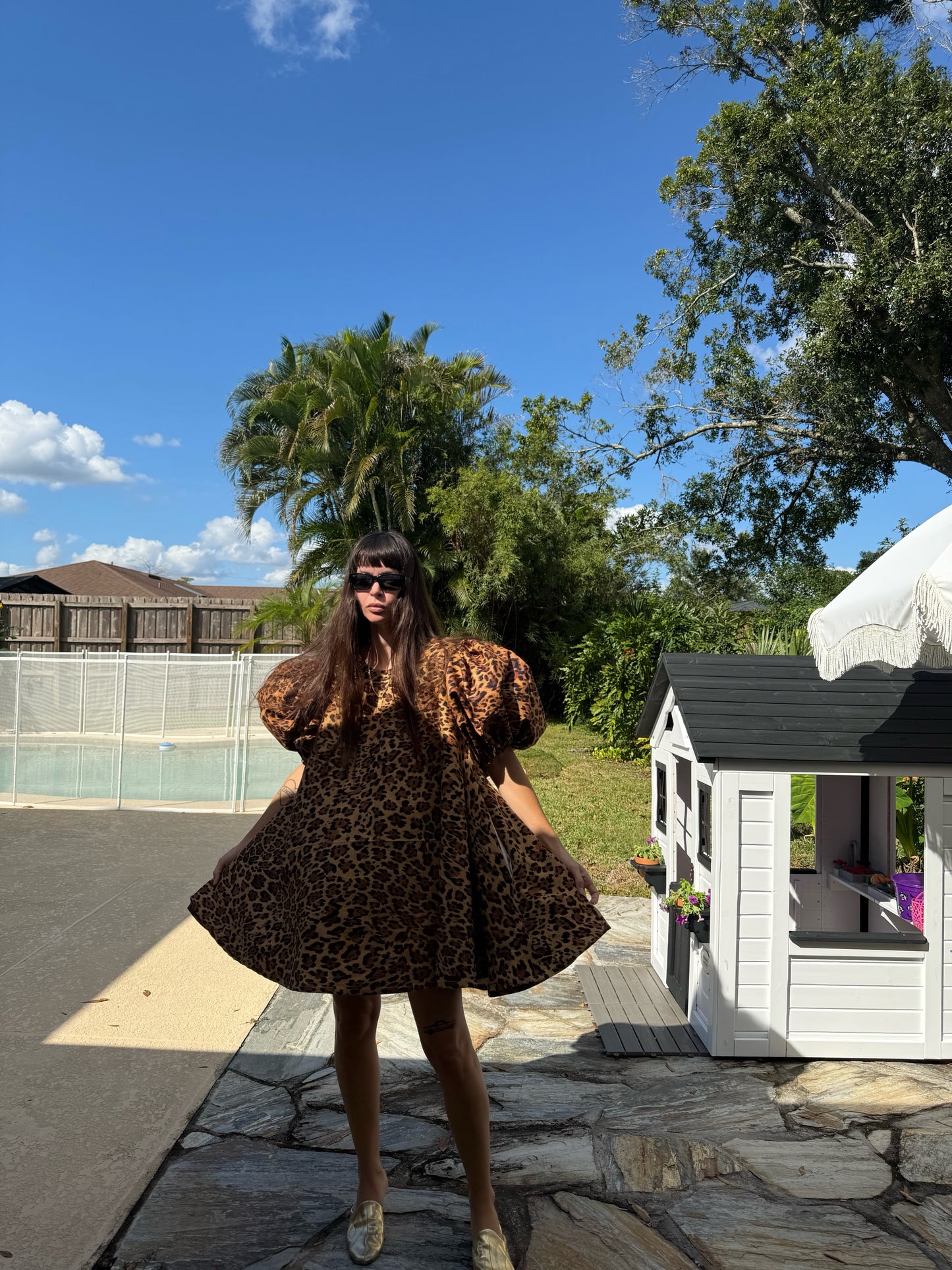 The Sophia dress in housewife