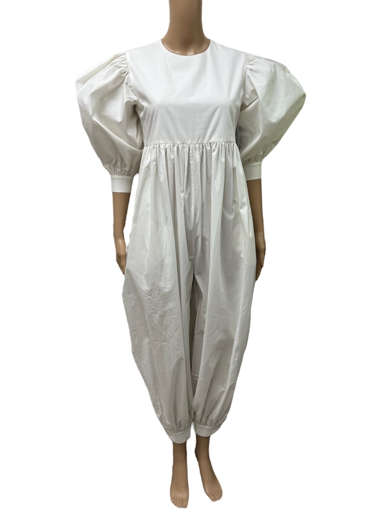 The Amelia Jumpsuit Sample in off-white